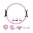thumbnail image 1 of 5 Pcs Pilates Ring Set 14" Yoga Fitness Magic Circle Pilates Equipment Double Handled Exercise Circle For Home, 1 of 5