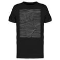 thumbnail image 1 of Stop Hand Gesture In Lines Men's T-shirt, 1 of 2