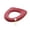 Red-976, variant on Thickened Toilet Seat Cushion, Soft Memory Foam, Warm Winter Comfort, Easy Cleanup, Removable Waterproof Cover, Heavy Duty Support, Ergonomic Contoured Shape, Durable Non-slip Base,