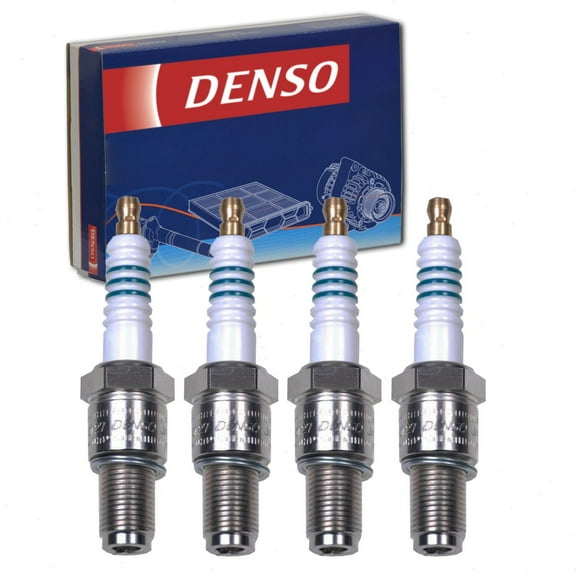 4 pc DENSO Double Platinum Spark Plugs compatible with Volkswagen Passat 2.0L L4 2009-2010