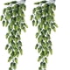 thumbnail image 1 of Xiao Hua 2 guirnaldas de flores de lúpulo artificiales, plantas colgantes de lúpulo artificial en verde., 1 of 5