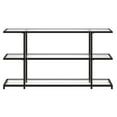 thumbnail image 3 of Evelyn&Zoe Greenwich 55" Wide Rectangular Console Table, Blackened Bronze, 3 of 4