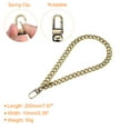 thumbnail image 2 of Uxcell Keychain Wristlet Strap, 8" Hand Wrist Lanyard Chain Holder for Bag, Bronze, 2 of 6