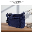 thumbnail image 3 of WORGEOUS  Crossbody Purses for Women Korean Style Shoulder Bag Handbag Denim Cloth, 3 of 8