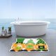 thumbnail image 5 of Alfombrilla del día de San Patricio Pequeña franela sintética de forma fresca Alfombra decorativa para la puerta del baño Suave absorbente Holiday Green Design, 5 of 6