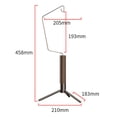 thumbnail image 5 of Soporte de Linterna Plegable Lámpara de Escritorio para Acampar Poste Base de Aleación de Aluminio Desmontable Ligero Y Duradero Fácil de Almacenar, F Cola Poste de lámpara al aire libre, 5 of 5