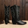 thumbnail image 3 of BURUDANI Women's Western Cowboy Mid-Calf Boots, 3 of 5