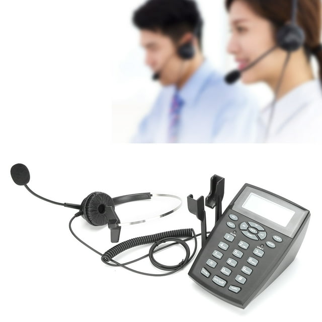 Teléfono, Teléfono Con Cable Fácil De Instalar Gire Libremente La Conversación Con Manos Libres Mejore La Claridad De La Voz Con Auriculares Para La Oficina