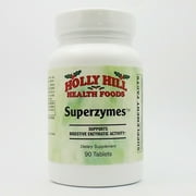 Holly Hill Health Foods, Superzymes, Digestive Enzymes to Aid Digestion, 90 Tablets