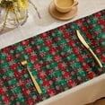 thumbnail image 4 of Dmlowu Christmas Placemats - Non-Slip Christmas Table Placemats, Merry Christmas Place Mats for Kitchen Dining Holiday Party Christmas Decorations, 12x18" Heat Proof Table Mats, 4 of 6