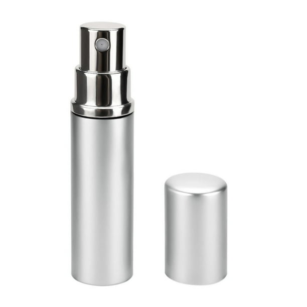 Soidarity Atomizador vacío de 5 uds., contenedores de 5ml, dispensador de boquilla de aluminio recargable, botella de Spray de vidrio de aceite esencial, Type3 NO3 Soidarity CE001627-02
