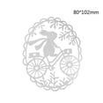 thumbnail image 2 of Easter Bunny Wreath Metal Cutting Dies Stencil Scrapbooking DIY Album Stamp Card, 2 of 8