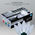 thumbnail image 6 of Wintergreen Lighting White LED String Lights Holiday Lightings, 17' (25 Count), 6 of 7