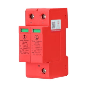 Tool Plug-in Type Solar Photovoltaic Power Surge Protector Surge Protectives Device 2P-40KA-DC1000V Surge Voltage Protections Tool