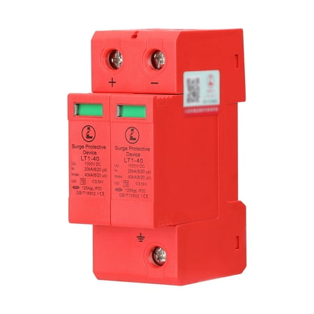 

Carevas -in Type Solar Photovoltaic Power Surge Protector Surge Protectives Device 2P-40KA-DC1000V Surge Voltage Protections Tool