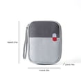 thumbnail image 4 of Toystoory Kit de emergencia Bolsa de supervivencia vacía Estuche impermeable para acampar y caminar con bolsillos Organizador de paquete de Type11 NO11, 4 of 6