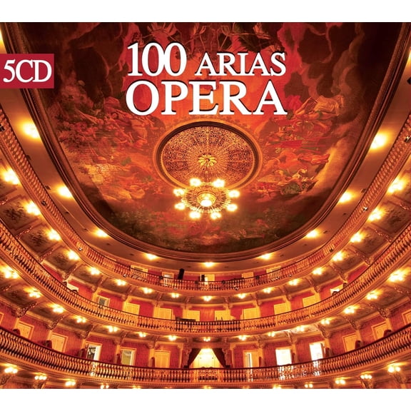 Giuseppe Verdi 100 Opera Arias & Overtures, La Traviata, Tosca, La Bohème, Turandot (CD)