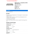 thumbnail image 2 of Right Sun Visor - Compatible with 2006 - 2008 Honda Civic 2007, 2 of 2