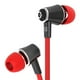 thumbnail image 3 of Bearachild Auriculares para juegos portátiles con cable deportivo de 3,5 mm en la oreja Cables de audio/vídeo rojo, 3 of 6