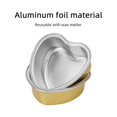 thumbnail image 3 of Bol pour Faire Fondre la Cire Mini Bols en Aluminium pour Faire Fondre la Cire Bol pour Faire Fondre les Haricots Bol en Papier D\'aluminium pour Cire Bol en Papier D\'aluminium en Forme de Haricot Outil de Retrait des Poils Contenant pour Retrait des Cheveux, 3 of 8