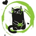thumbnail image 3 of CafePress - Gamer Cat Women's Long Sleeve T Shirt - Women's Long Sleeve Graphic Casual T-Shirt, 3 of 4