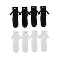 thumbnail image 4 of Calcetines de pareja BuyWeek con forma de mano 4 pares de algodón, 4 of 14