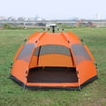 thumbnail image 4 of Camping tent automatic double-layer quick-opening tent breathable rainproof suitable for outdoor camping hiking backpacking travel beach, 4 of 8