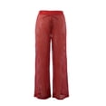 thumbnail image 1 of Ropa Playa Ocean Pacific para Mujer Pantalón Crochet Pretina Cómoda Rojo Talla M, 1 of 4