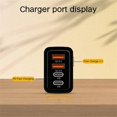 thumbnail image 4 of DEBGFS 2 in 1 Charger  120w Fast Charger Module with 2 Type-C/2 USB Ports and Cable  All in 1 Charging Adapter Wall Plug for Phone  Laptops  Tablet,black,freesize, 4 of 5
