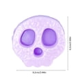 thumbnail image 3 of Aoznliie Fidget Toys, Halloween Skull Squeeze Stress Balls for Party Favors, 2 inch Soft Slow Rising Fidgets for Anxiety Relief, Multicolor, 3 of 7