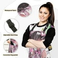 thumbnail image 2 of Cute Girl in Maid Dress 5 Pcs Kitchen Set Heat Resistant Oven Mitts and Non-Slip Pot Holders with Adjustable Cooking Apron, 2 of 6