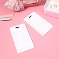 thumbnail image 4 of OULII 3Pcs White Acrylic Lash Tray for Lash Extensions Storage and Eyelash Extension Tool, 4 of 6