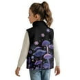 thumbnail image 3 of Pzuqiu Mushroom Kids Sleeveless Vests Toddler Girl Clothes Casual Winter Sleeveless Jacket with Pockets Fall Outfits Fashion Clothing Full Zip Fashion for Everyday Wear, 3 of 7