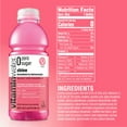 vitaminwater zero sugar shine, electrolyte enhanced water, strawberry