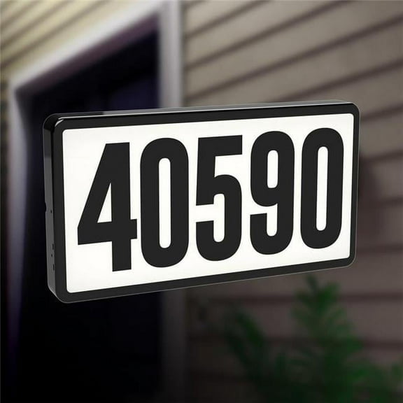 Dusk to Dawn Hardwired LED White Address Light