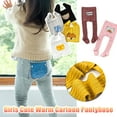 thumbnail image 4 of Odeerbi Thermal Leggings for Toddler Girls Cotton Pantyhose Tights Socks Baby Children's Cute Non-slip Keep Warm Bottoming Socks, 4 of 4