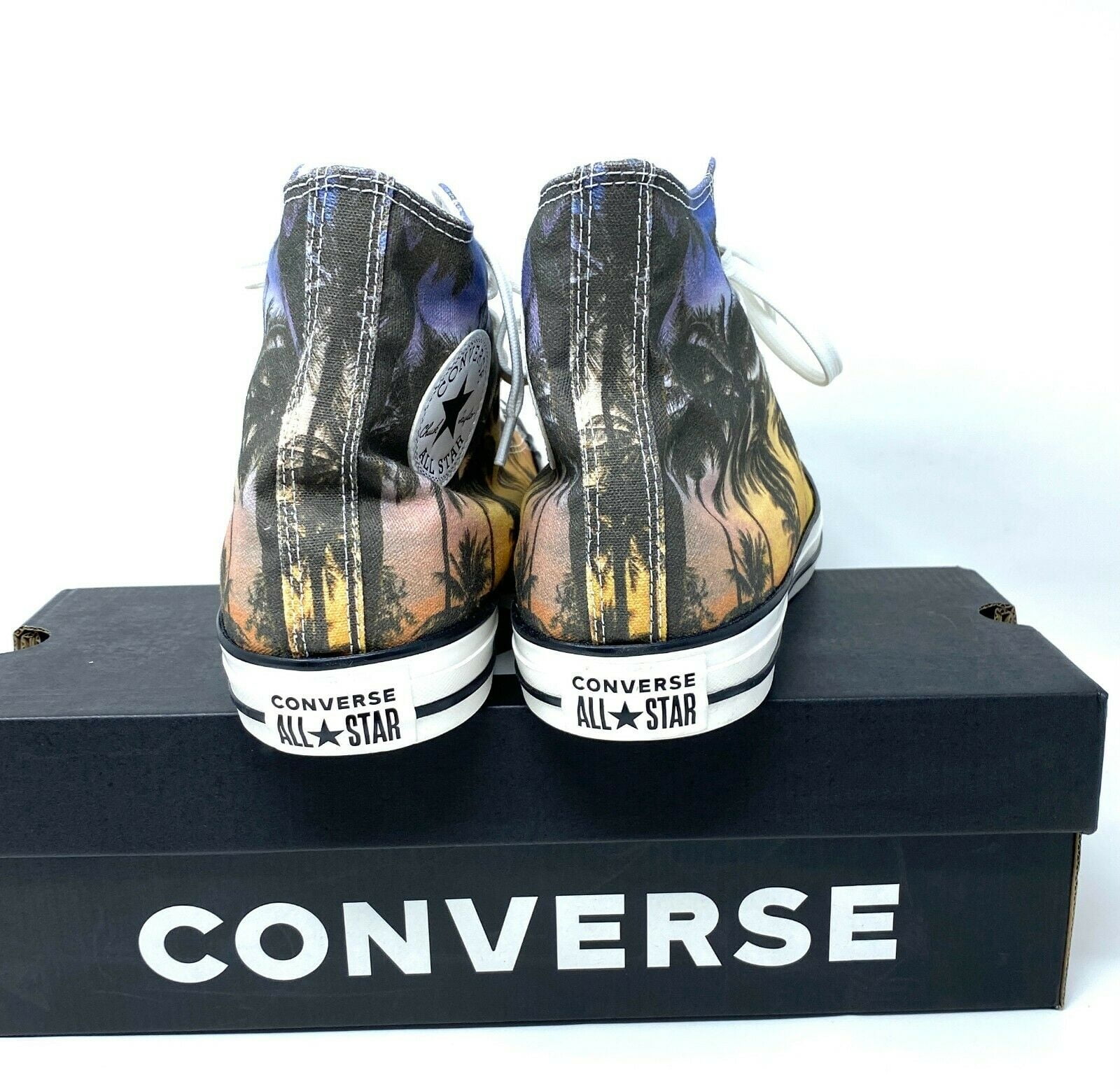 Converse Sneakers Men's Size CTAS Black TREES Canvas Top - Walmart.com