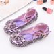 thumbnail image 1 of Disney princesa frozen zapatos individuales primavera otoño nuevos niños zapatos de cristal niña rendimiento zapatos elsa casual shoes22-Insole15.5 CM Gao Jinjia LED, 1 of 2