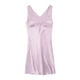 thumbnail image 2 of Gibobby Pijamas para mujer Pijama de seda helada para mujer, camisón Sexy de verano de gama alta con almohadilla para el pecho, Color sólido(Morado,XL), 2 of 5