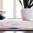 thumbnail image 2 of Safavieh Lillian Collection LLN380Q Abstract Area Rug, 5' 3" x 7' 7", Rose/Gold, 2 of 8