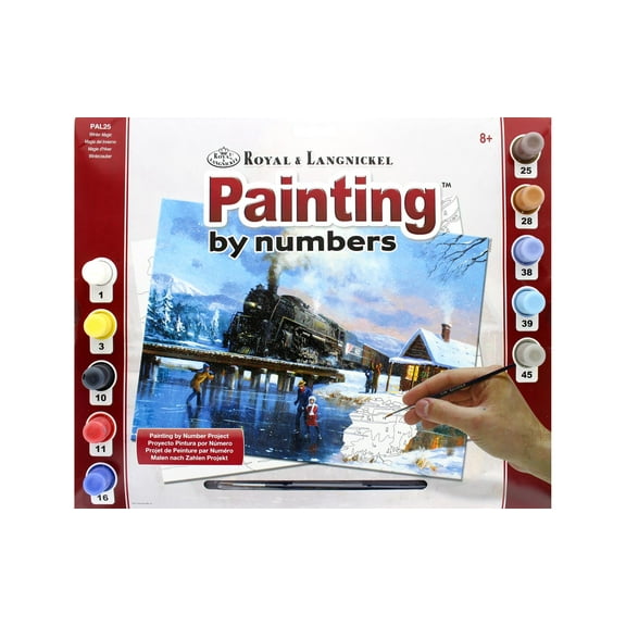 Royal Paint By Number Adult Lg Winter Magic
