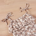 thumbnail image 4 of Kiapeise Baby Girls Printing Lace-Up Ruffles Suspender Romper + Headband, 4 of 7