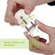 thumbnail image 5 of 20x protección infantil para enchufes con mecanismo giratorio - protección de enchufe protección de enchufe bebé niños pequeños (20 piezas) Namotu LKX-0960, 5 of 7