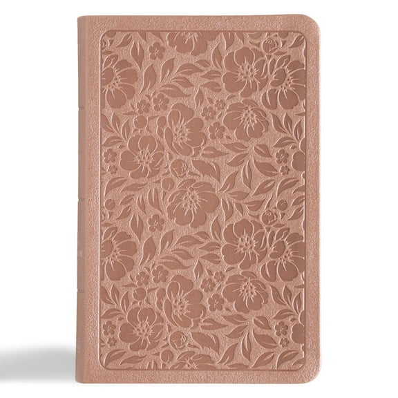 KJV Personal Size Bible, Rose Gold Leathertouch, (Hardcover)