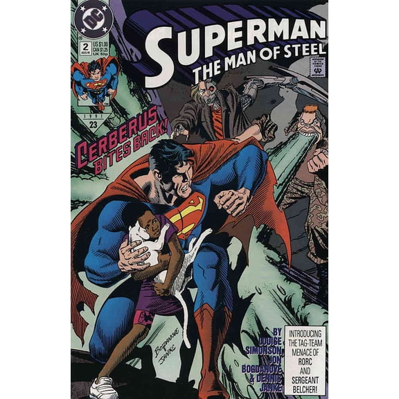 Superman: The Man of Steel #2 VF ; DC Comic Book