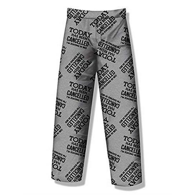 Fun Boxers Mens Fun With words Fun Prints Pajama & Lounge Pants