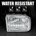 thumbnail image 6 of Spec-D Tuning Chrome Clear Led Headlights Compatible with 2005-2007 Ford F250 F350 F450 F550 Super Duty, 2005 Excursion, L+R Pair Head Light Lamp Assembly, 6 of 6