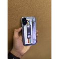 thumbnail image 5 of Funda KIOMY para iPhone 16, diseño retro de cinta de casete 3D, 5 of 5