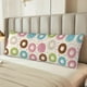 thumbnail image 2 of Fotbe Colorful Donuts Funda para Almohada Corporal con Diseño, Funda de Microfibra Ultrasuave de 20x54 Pulgadas, Ropa de Cama Elegante, 2 of 7