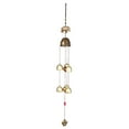thumbnail image 2 of Luck Bronze Color Bells, Hanging Ornament Bell Shape Home Decor, Family for Friend, 2 of 8